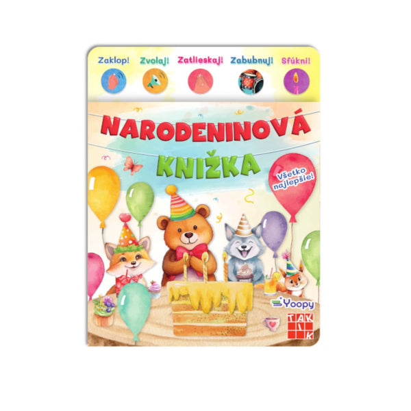 Narodeninová knižka - Všetko najlepšie! - Yoopy.sk