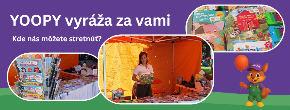 YOOPY vyráža za vami: boli sme na Kuk feste aj na festivale Kroky. Kde nás ešte stretnete? - Yoopy.sk