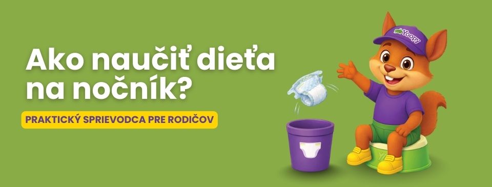 Ako naučiť dieťa na nočník? Praktický sprievodca pre rodičov