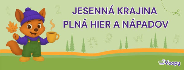 Jesenná krajina plná hier a nápadov