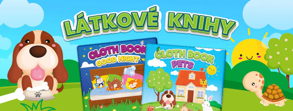 NOVINKA: LÁTKOVÉ KNIŽKY pre tých najmenších - Yoopy.sk