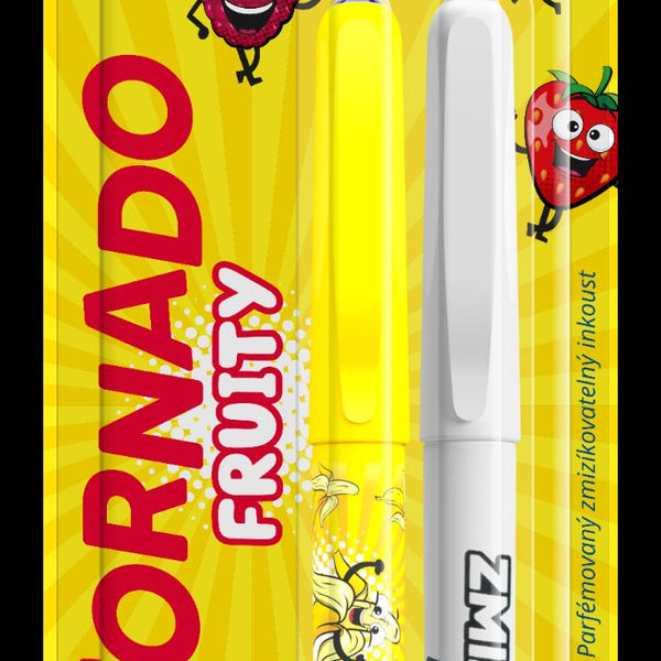 Pero guľôčkové Tornado Fruity – so zmizíkom