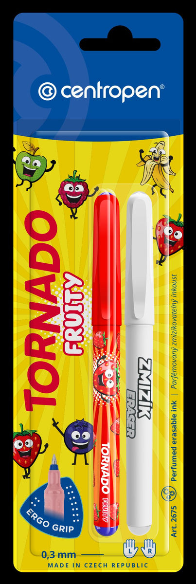 Pero guľôčkové Tornado Fruity – so zmizíkom