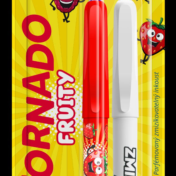 Pero guľôčkové Tornado Fruity – so zmizíkom