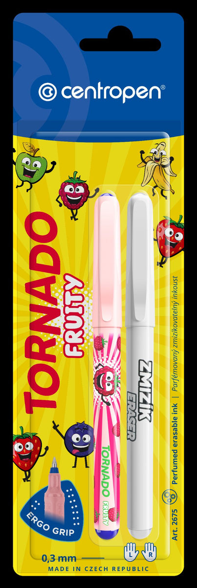 Pero guľôčkové Tornado Fruity – so zmizíkom
