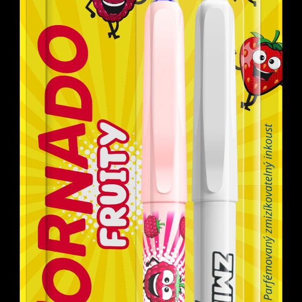 Pero guľôčkové Tornado Fruity – so zmizíkom