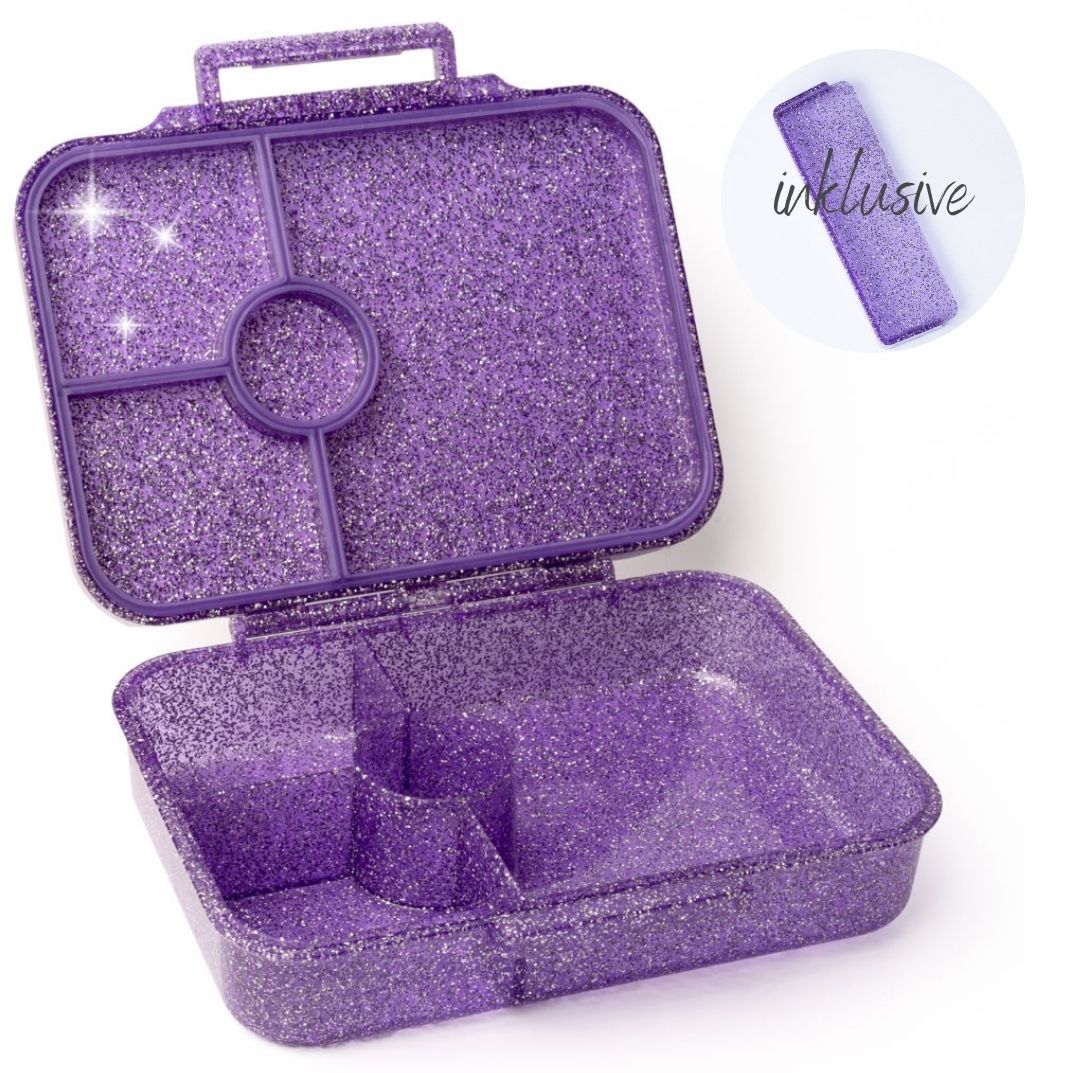 Desiatový box Glamour fialový