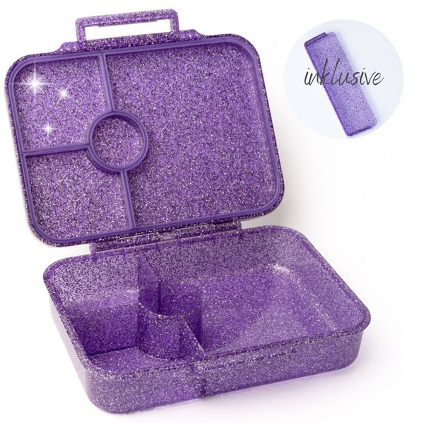 Desiatový box Glamour fialový