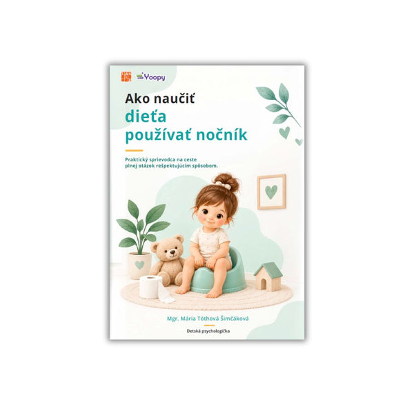 Ako naučiť dieťa používať nočník – e-book Yoopy