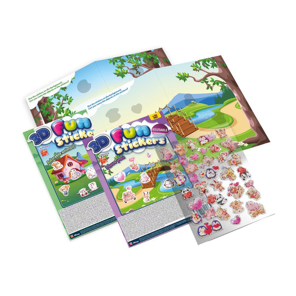 Trblietavé 3D nálepky