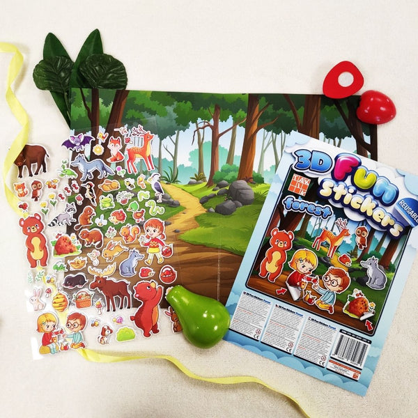 3D nálepky - zábava, ktorá nekončí - Yoopy.sk