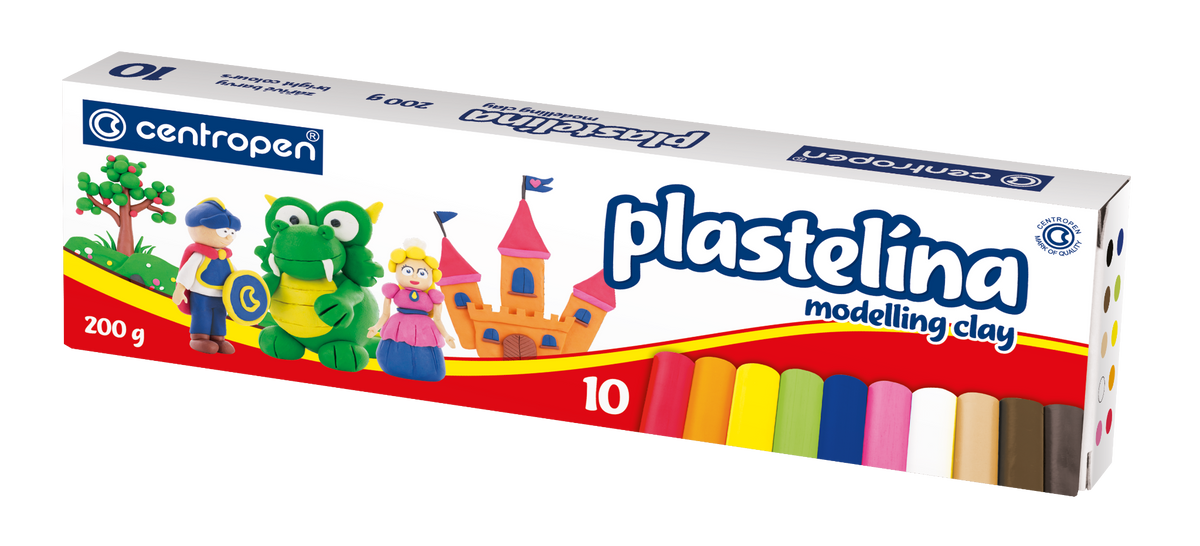 Plastelína 10 farieb