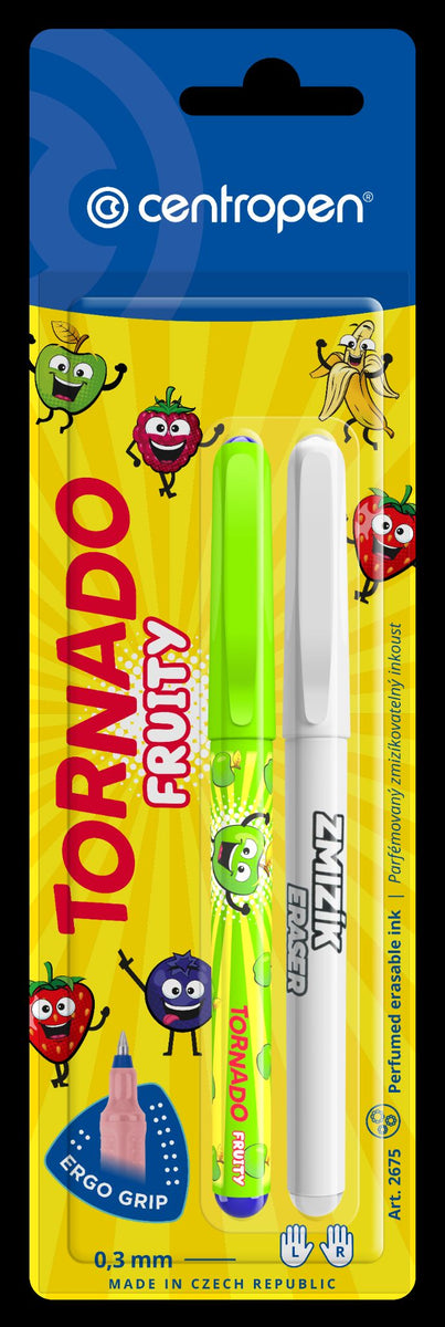 Pero guľôčkové Tornado Fruity – so zmizíkom