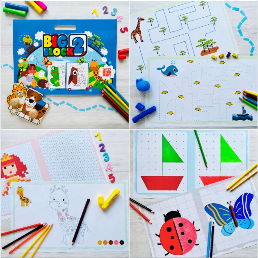 Big Block - 50 strán aktivít pre najmenších - Yoopy.sk
