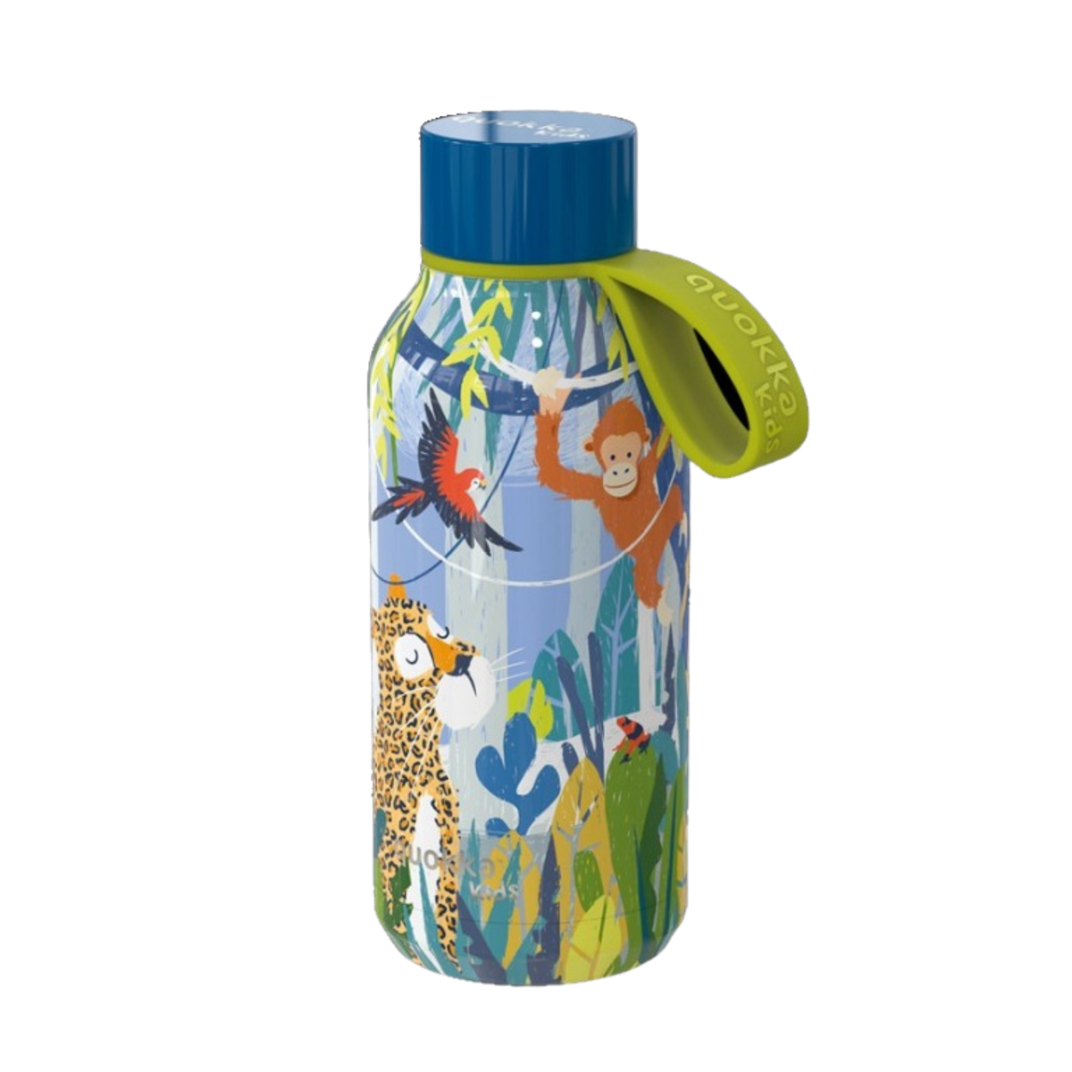 Detská nerezová termo fľaša Jungle - 330ml