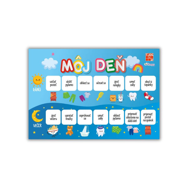 Denné organizéry pre deti - Yoopy.sk