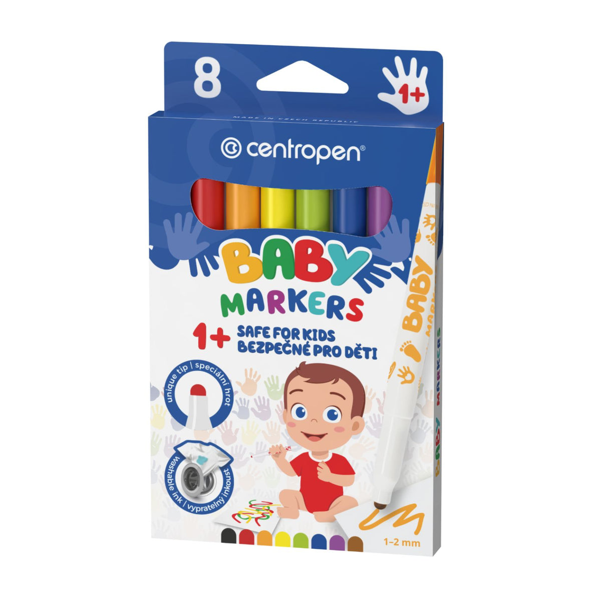 Fixky Baby markers 8 farieb