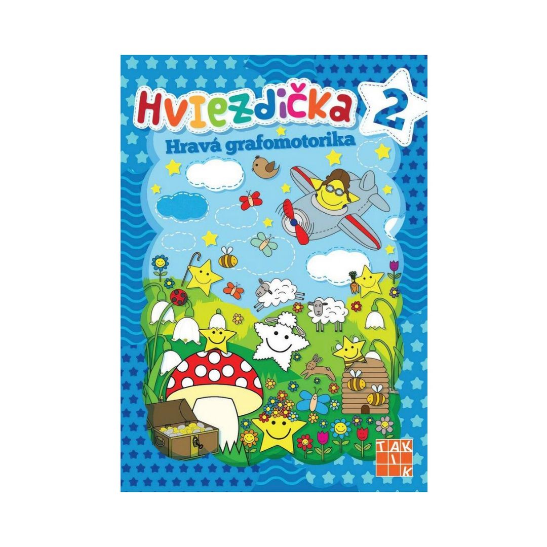 Hviezdička - hravá grafomotorika - Yoopy.sk