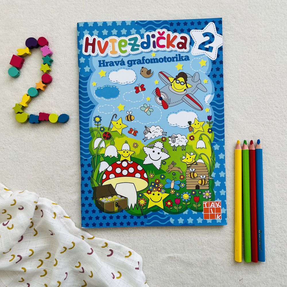 Hviezdička - hravá grafomotorika - Yoopy.sk