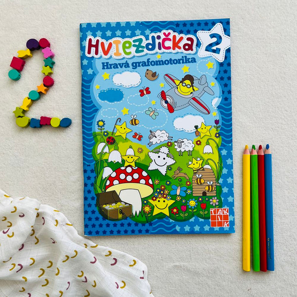 Hviezdička - hravá grafomotorika - Yoopy.sk