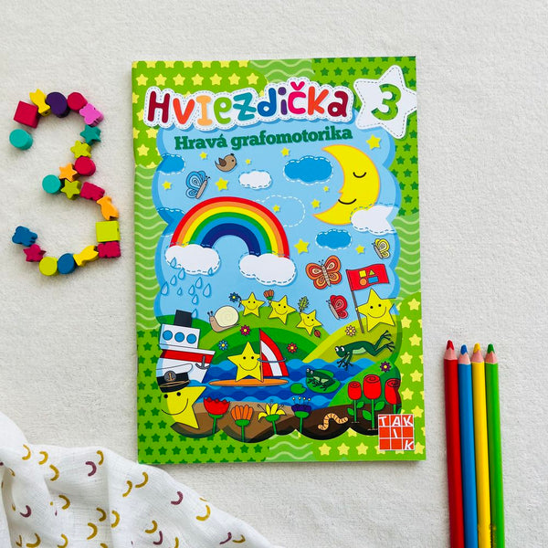 Hviezdička - hravá grafomotorika - Yoopy.sk