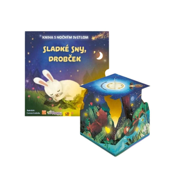 Sladké sny, drobček - kniha s nočným svetlom