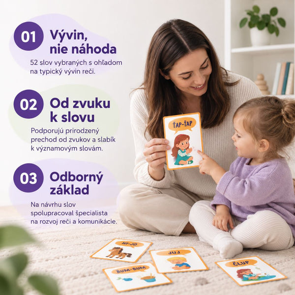 Vývin, nie náhoda – od zvuku k slovu – odborný základ