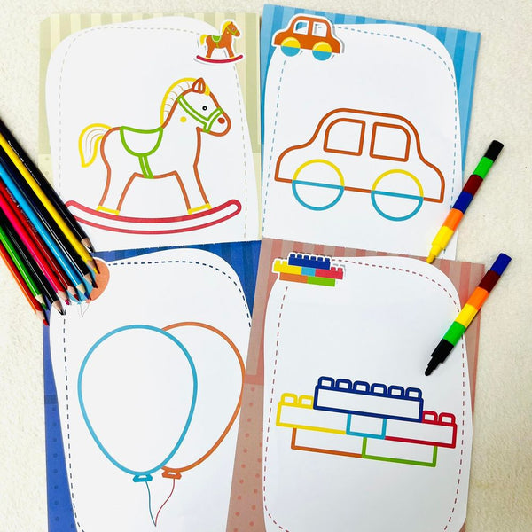 Maľovanky pre deti HAPPY od 2 rokov - Yoopy.sk