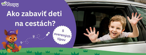 Ako zabaviť deti na cestách?