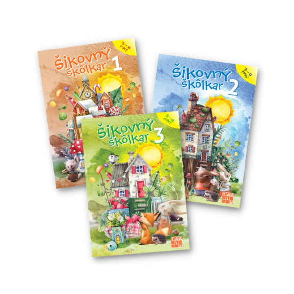 Pracovné zošity Šikovný škôlkar