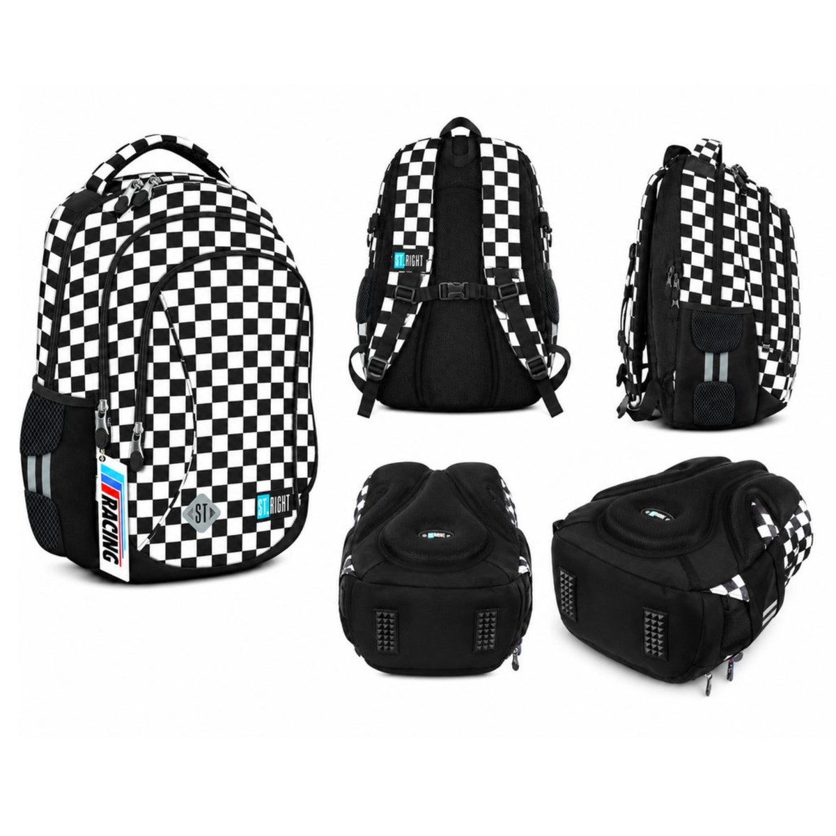 Školská taška chlapčenská - Race check (2)