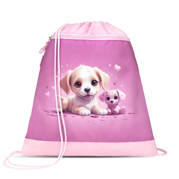 Školská taška dievčenská set - Little puppies (6)