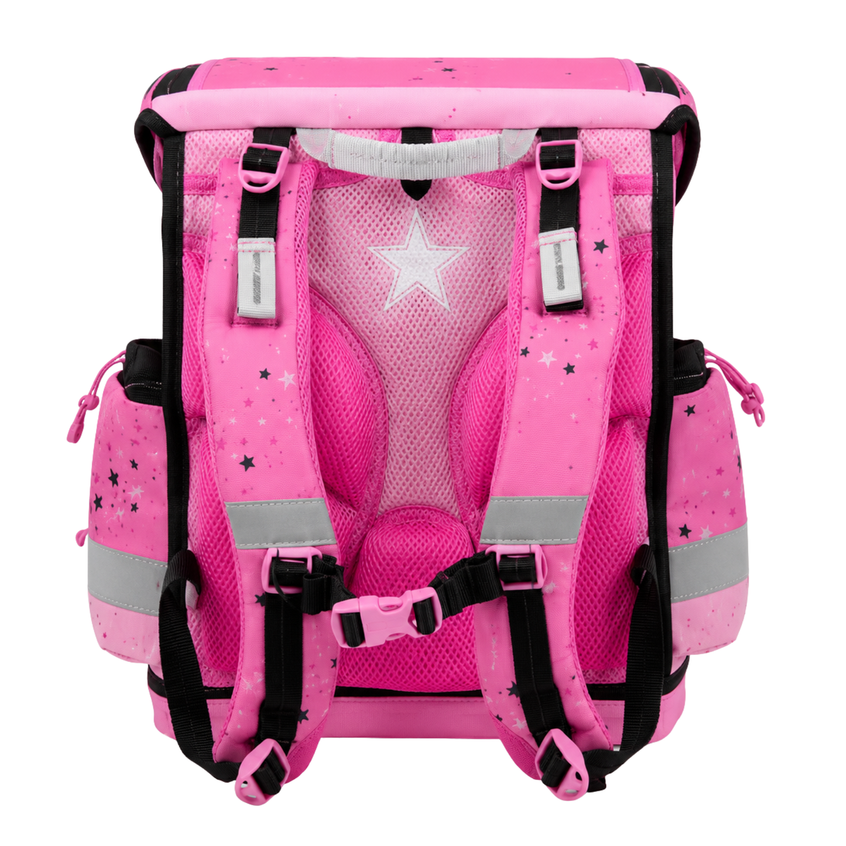 Školská taška dievčenská set - Plus pink black (4)