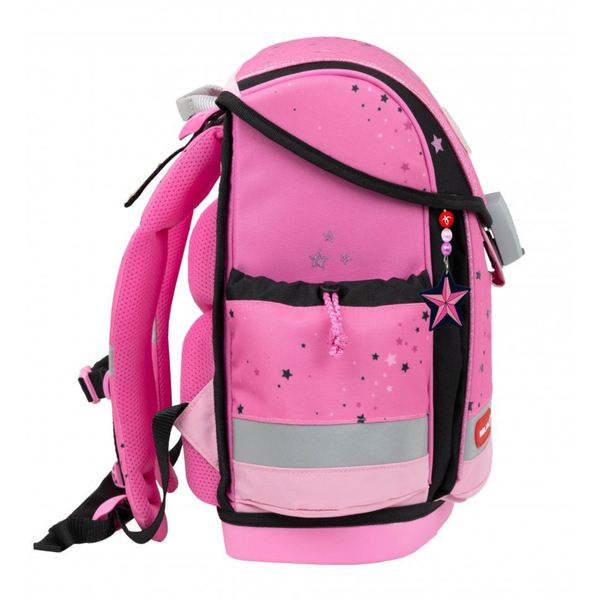 Školská taška dievčenská set - Plus pink black (3)