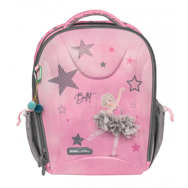 Školská taška dievčenská set - Ballet light pink