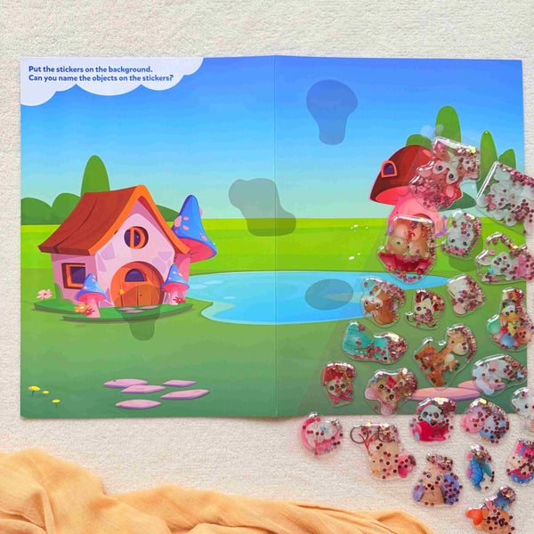 Trblietavé 3D nálepky