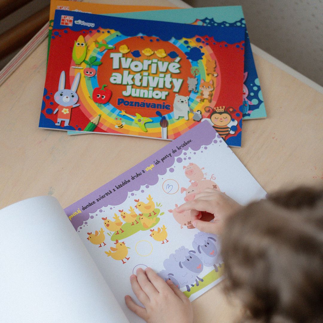 Tvorivé aktivity JUNIOR - zbierka kreatívnych úloh - Yoopy.sk