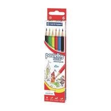 Pastelky šesťhranné 6 farieb