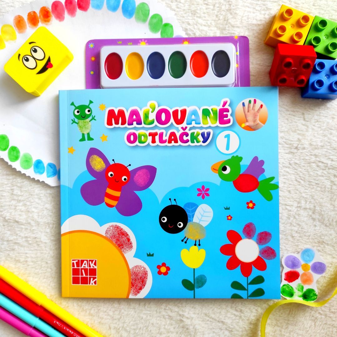 Maľovanie prstami s Maľovanými odtlačkami - Yoopy.sk