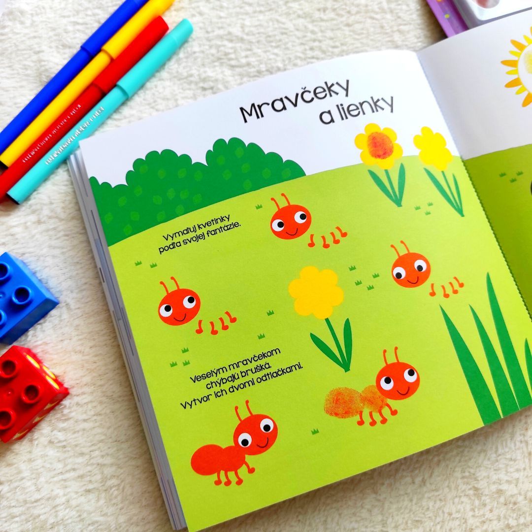 Maľovanie prstami s Maľovanými odtlačkami - Yoopy.sk