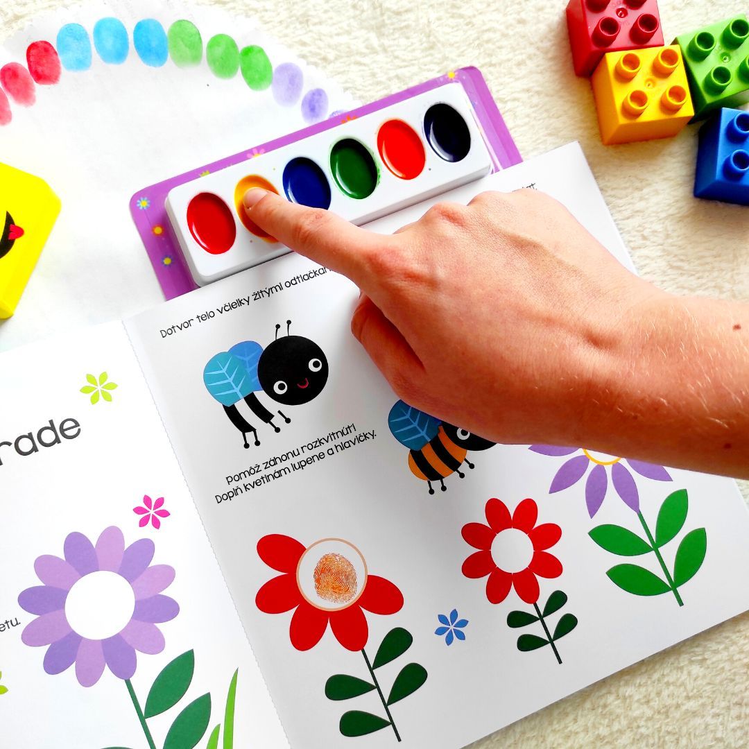 Maľovanie prstami s Maľovanými odtlačkami - Yoopy.sk