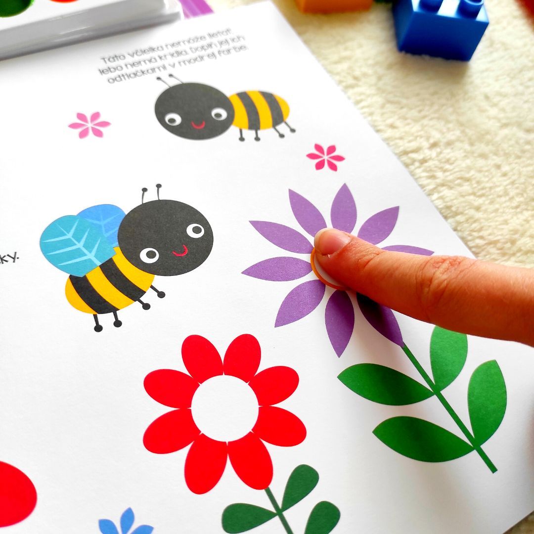 Maľovanie prstami s Maľovanými odtlačkami - Yoopy.sk