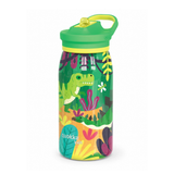 Detská nerezová fľaša termo Dinosaurs Jungle so sosákom - 445 ml