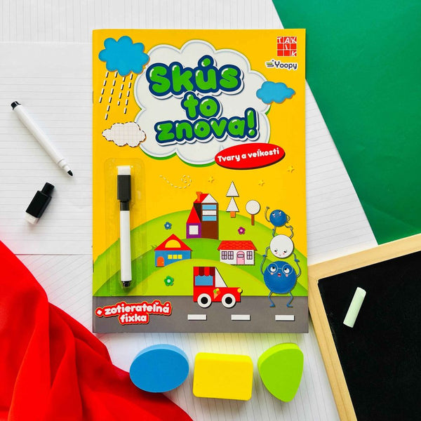 Prvé čiary, čísla a tvary so Skús to znova! - Yoopy.sk