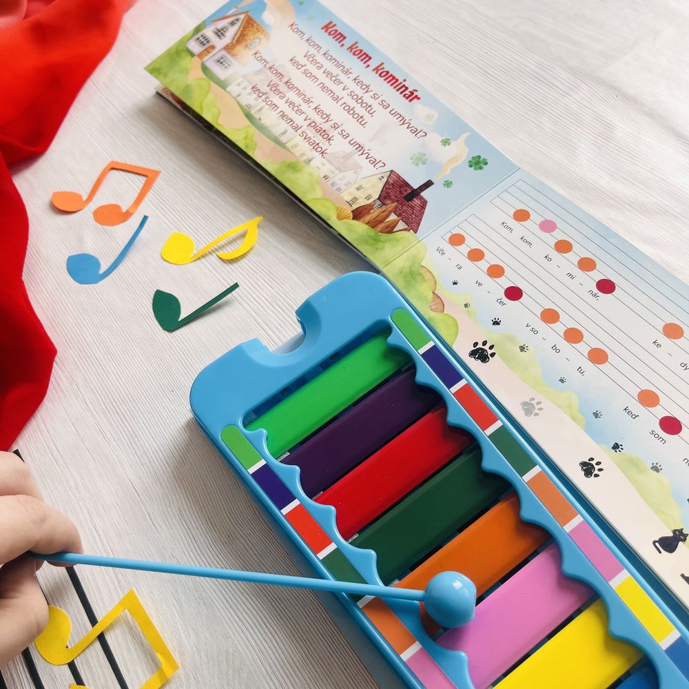 Xylofónové knižky - zahrajte si veselé pesničky - Yoopy.sk